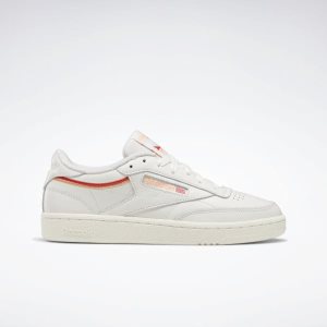 Reebok Club C 85 Turnschuhe Damen - Orange/Rot - DE 826-XLA